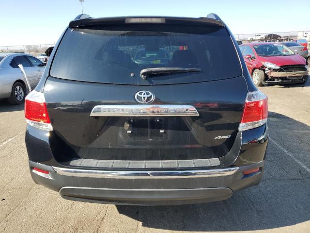 5TDBK3EH6DS246766 - 2013 TOYOTA HIGHLANDER BASE BLACK photo 6