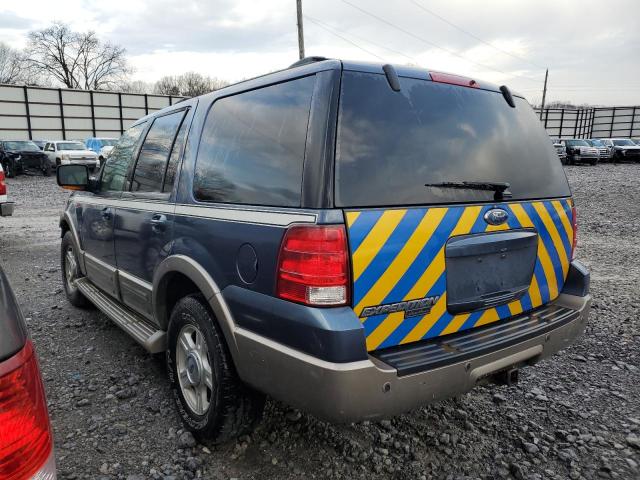 1FMPU18L34LB86883 - 2004 FORD EXPEDITION EDDIE BAUER BLUE photo 2