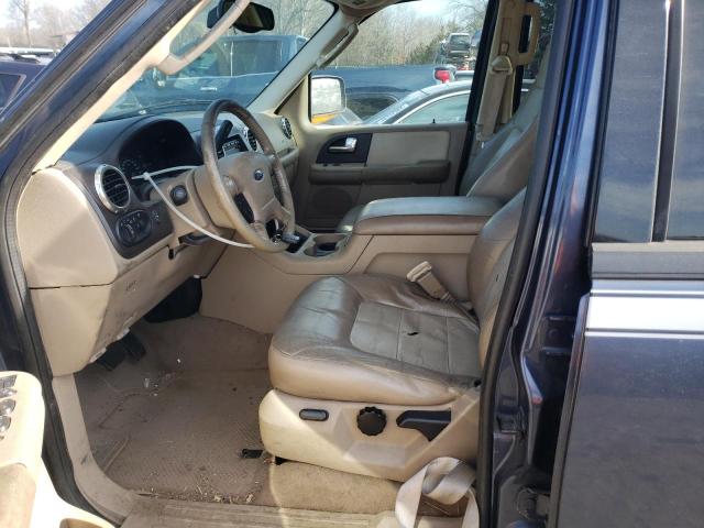 1FMPU18L34LB86883 - 2004 FORD EXPEDITION EDDIE BAUER BLUE photo 7