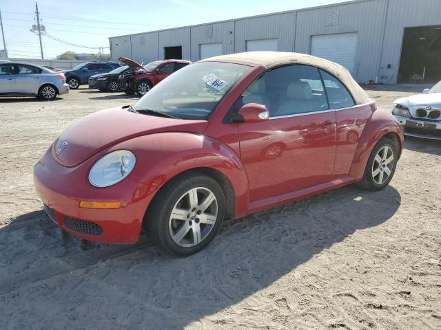 3VWRF31Y06M313936 - 2006 VOLKSWAGEN NEW BEETLE CONVERTIBLE OPTION PACKAGE 1 RED photo 1