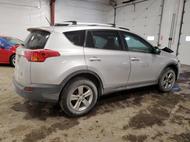 2T3RFREV3EW160195 - 2014 TOYOTA RAV4 XLE SILVER photo 3