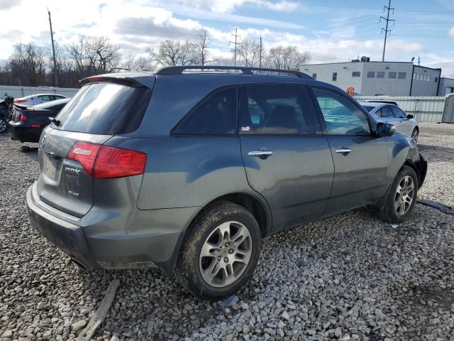 2HNYD284X8H526440 - 2008 ACURA MDX TECHNOLOGY GRAY photo 3