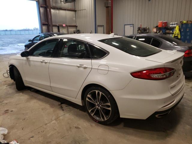 3FA6P0D98KR226360 - 2019 FORD FUSION TITANIUM WHITE photo 2