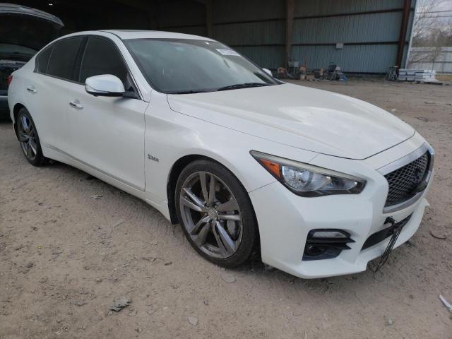 JN1EV7AP4HM733574 - 2017 INFINITI Q50 PREMIUM WHITE photo 4