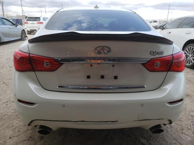 JN1EV7AP4HM733574 - 2017 INFINITI Q50 PREMIUM WHITE photo 6