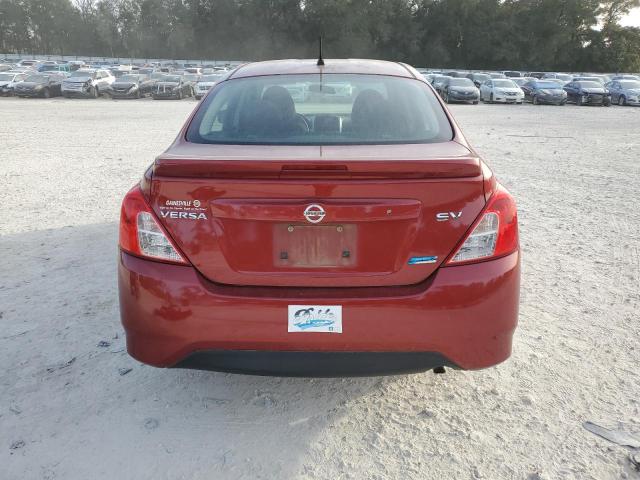 3N1CN7AP0GL893919 - 2016 NISSAN VERSA S RED photo 6