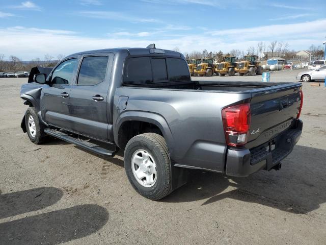 3TMCZ5AN6LM368565 - 2020 TOYOTA TACOMA DOUBLE CAB GRAY photo 2