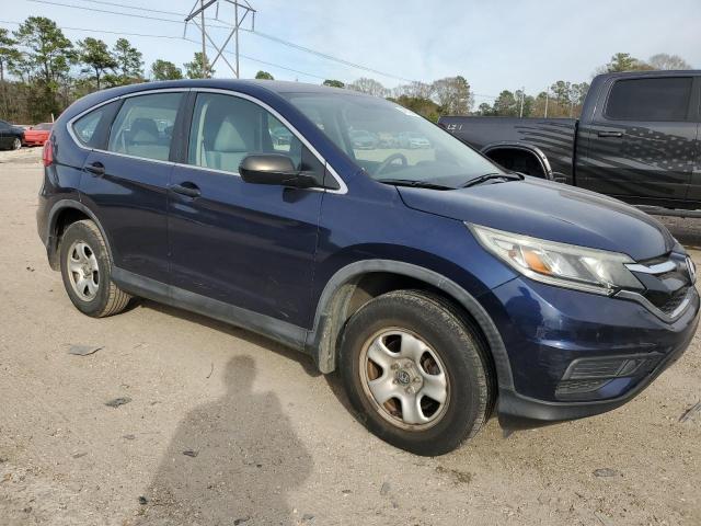 3CZRM3H34FG706527 - 2015 HONDA CR-V LX BLUE photo 4