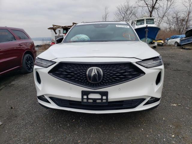 5J8YE1H03NL022256 - 2022 ACURA MDX A-SPEC WHITE photo 5