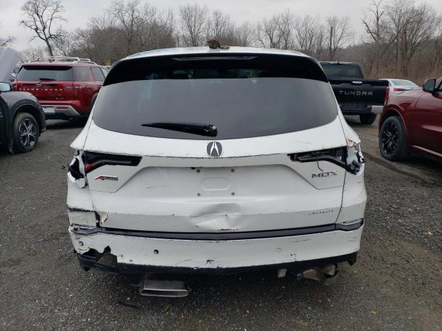 5J8YE1H03NL022256 - 2022 ACURA MDX A-SPEC WHITE photo 6