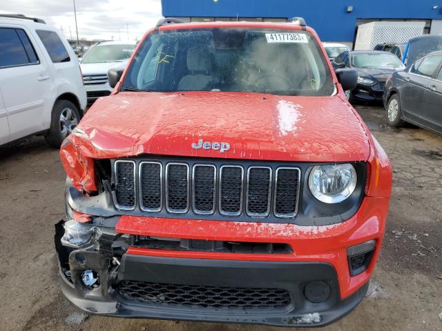 ZACNJBAB0KPJ73705 - 2019 JEEP RENEGADE SPORT Կարմիր լուսանկար 5