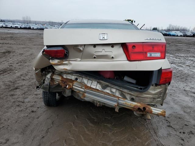 1HGCM56635A807867 - 2005 HONDA ACCORD EX TAN photo 6