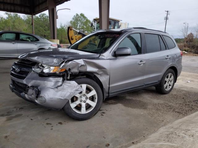 5NMSH73E87H075959 - 2007 HYUNDAI SANTA FE SE SILVER photo 1