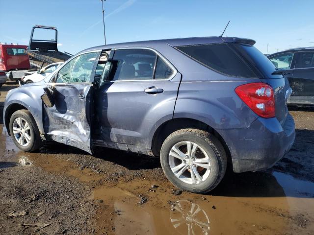 2GNALBEK8D6294432 - 2013 CHEVROLET EQUINOX LS BLUE photo 2