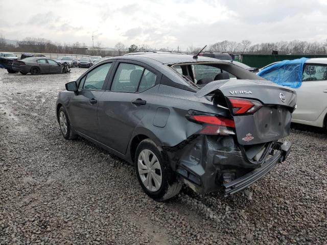 3N1CN8DV7ML904054 - 2021 NISSAN VERSA S GRAY photo 2