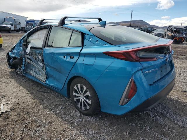 JTDKAMFP4M3168830 - 2021 TOYOTA PRIUS PRIM LE BLUE photo 2