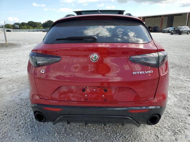 ZASPAKBN2R7D74850 - 2024 ALFA ROMEO STELVIO TI 红色 照片 6