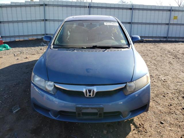 2HGFA169X9H501720 - 2009 HONDA CIVIC EXL ლურჯი ფოტო 5