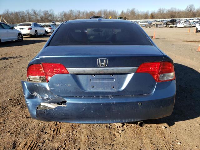 2HGFA169X9H501720 - 2009 HONDA CIVIC EXL ლურჯი ფოტო 6