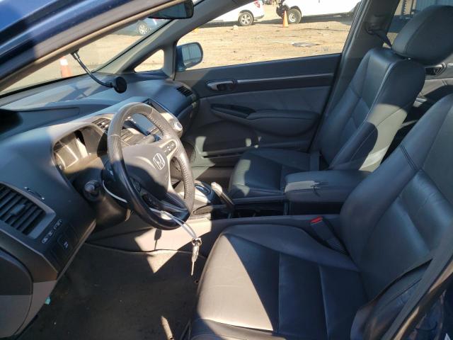 2HGFA169X9H501720 - 2009 HONDA CIVIC EXL ლურჯი ფოტო 7