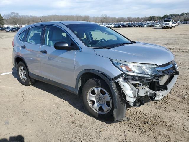 5J6RM4H38GL129690 - 2016 HONDA CR-V LX SILVER photo 4