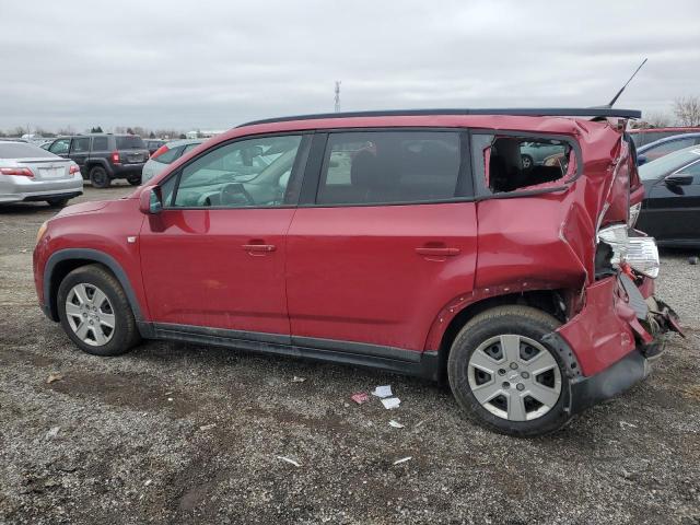 KL77P2EM2CK570878 - 2012 CHEVROLET ORLANDO LT RED photo 2