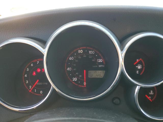 2T1KR32E77C657290 - 2007 TOYOTA COROLLA MA XR BLACK photo 9