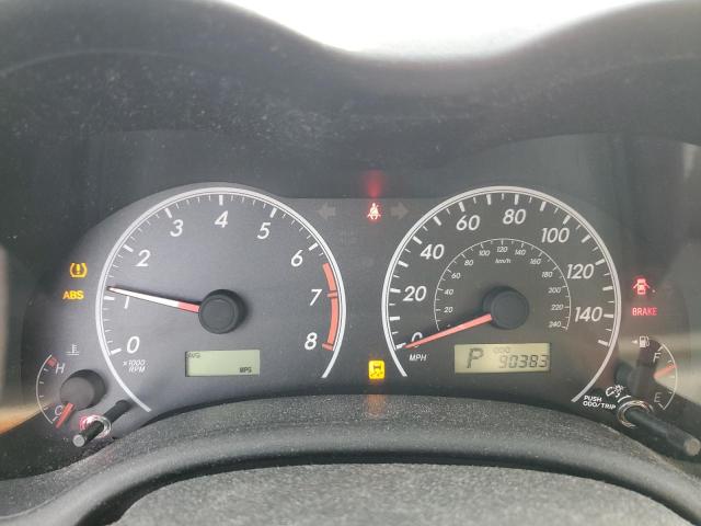 2T1BU4EE8CC770966 - 2012 TOYOTA COROLLA BASE WHITE photo 9