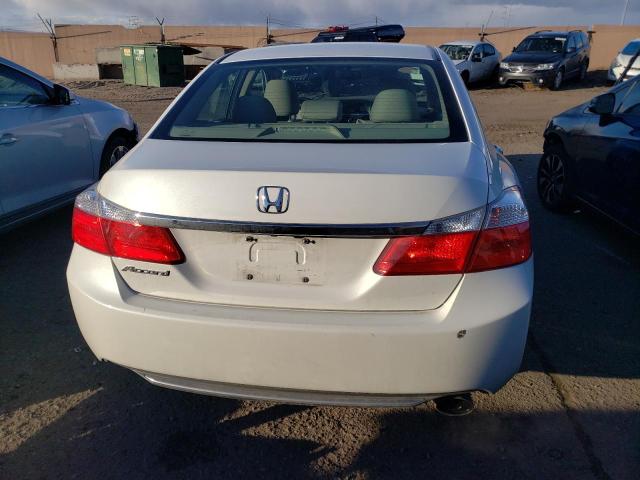 1HGCR2F35FA123328 - 2015 HONDA ACCORD LX WHITE photo 6