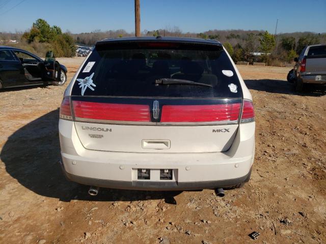 2LMDU68C07BJ31736 - 2007 LINCOLN MKX WHITE photo 6