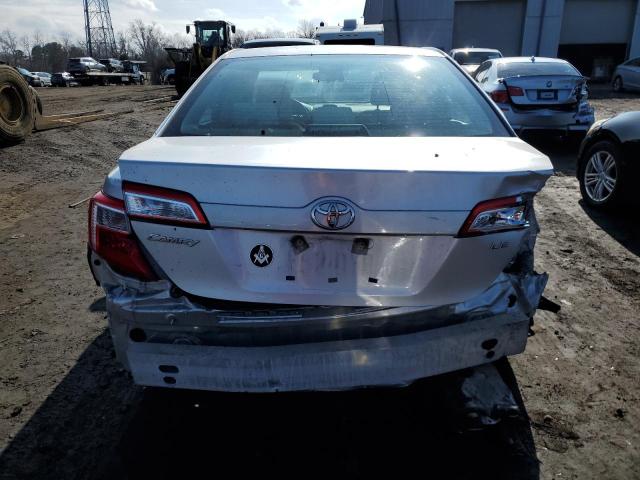 4T4BF1FK6ER362860 - 2014 TOYOTA CAMRY L SILVER photo 6