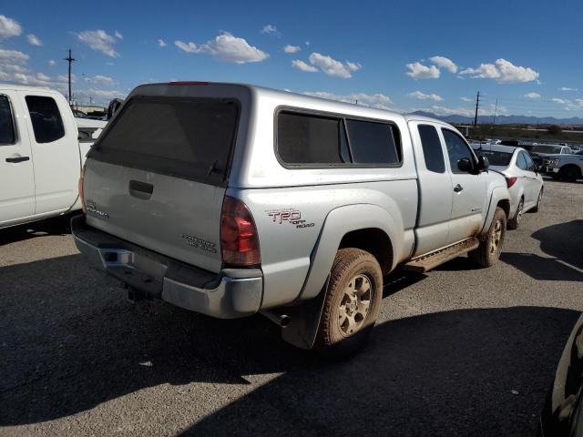 5TETU62N88Z481625 - 2008 TOYOTA TACOMA PRERUNNER ACCESS CAB SILVER photo 3