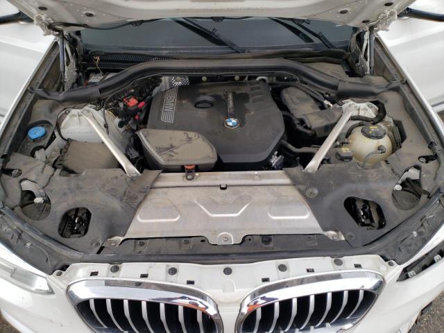 5UXTR7C50KLE96181 - 2019 BMW X3 SDRIVE30I WHITE photo 11