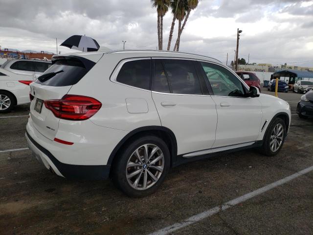 5UXTR7C50KLE96181 - 2019 BMW X3 SDRIVE30I WHITE photo 3