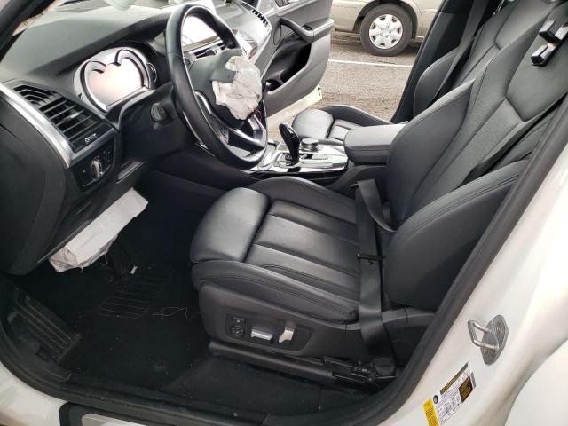 5UXTR7C50KLE96181 - 2019 BMW X3 SDRIVE30I WHITE photo 7