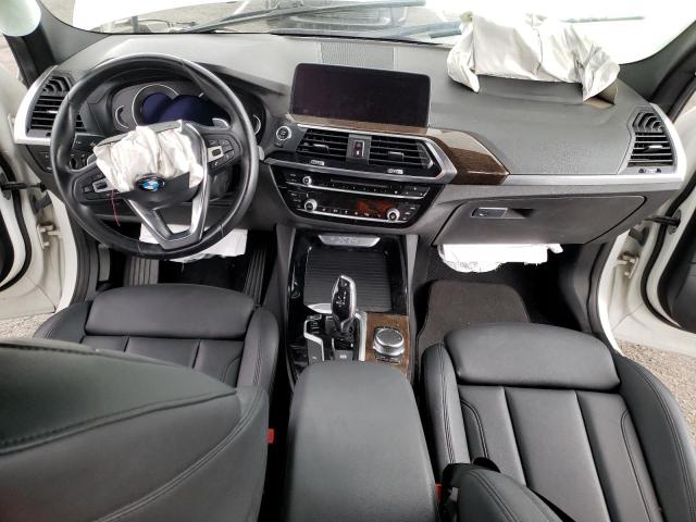 5UXTR7C50KLE96181 - 2019 BMW X3 SDRIVE30I WHITE photo 8