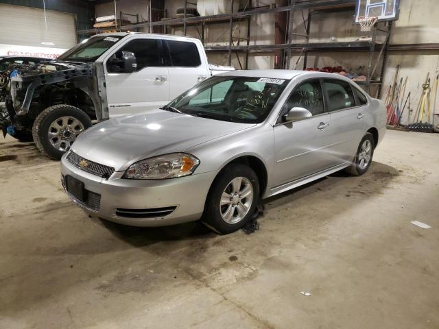 2G1WA5E37F1110055 - 2015 CHEVROLET IMPALA LIM LS SILVER photo 1