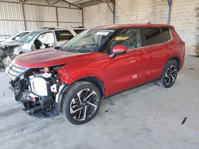 JA4J3TA85NZ023515 - 2022 MITSUBISHI OUTLANDER ES RED photo 1