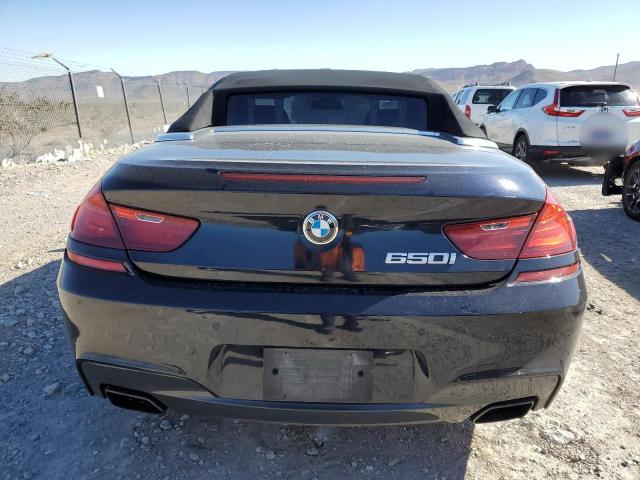 WBALZ3C57CDL72800 - 2012 BMW 650 I BLACK photo 6