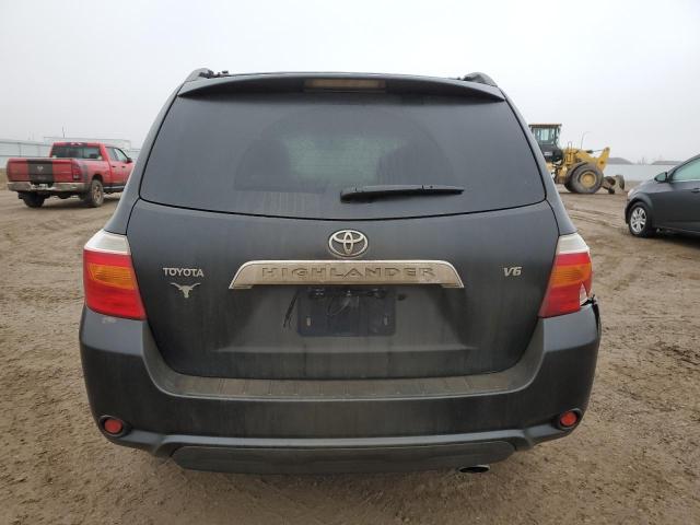 JTEDS41A392088940 - 2009 TOYOTA HIGHLANDER BLACK photo 6