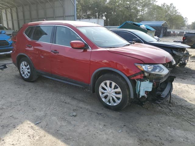 JN8AT2MT8HW404768 - 2017 NISSAN ROGUE S RED photo 4