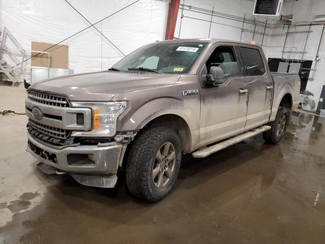 1FTEW1EG1JFA25536 - 2018 FORD F150 SUPERCREW TAN photo 1