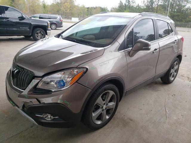 KL4CJCSB1EB618153 - 2014 BUICK ENCORE TAN photo 2