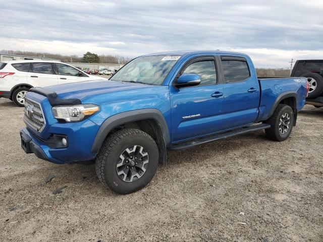 3TMDZ5BN5GM008518 - 2016 TOYOTA TACOMA DOUBLE CAB BLUE photo 1