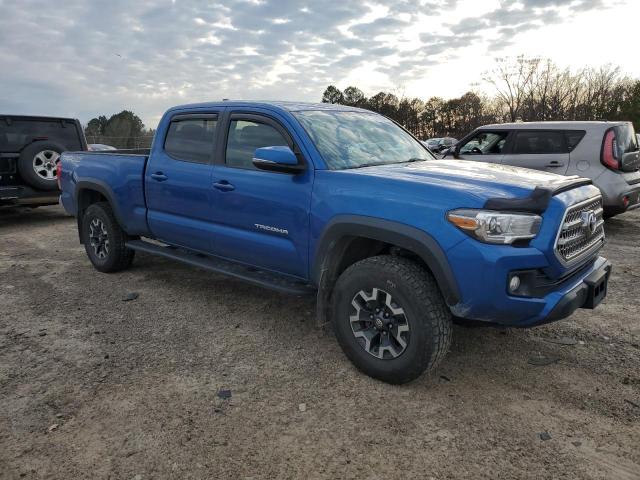 3TMDZ5BN5GM008518 - 2016 TOYOTA TACOMA DOUBLE CAB BLUE photo 4