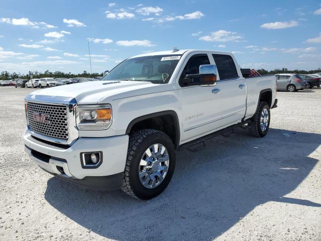 1GT12UE85GF145322 - 2016 GMC SIERRA K2500 DENALI WHITE photo 1