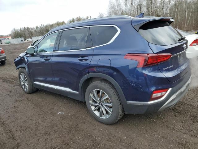 5NMS3CAD3LH146190 - 2020 HYUNDAI SANTA FE SEL BLUE photo 2