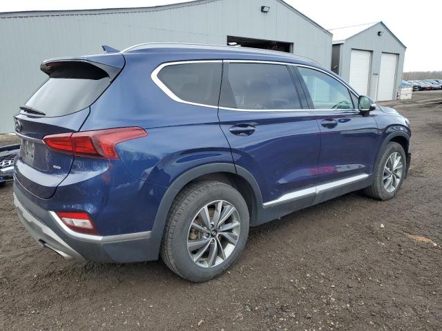 5NMS3CAD3LH146190 - 2020 HYUNDAI SANTA FE SEL BLUE photo 3