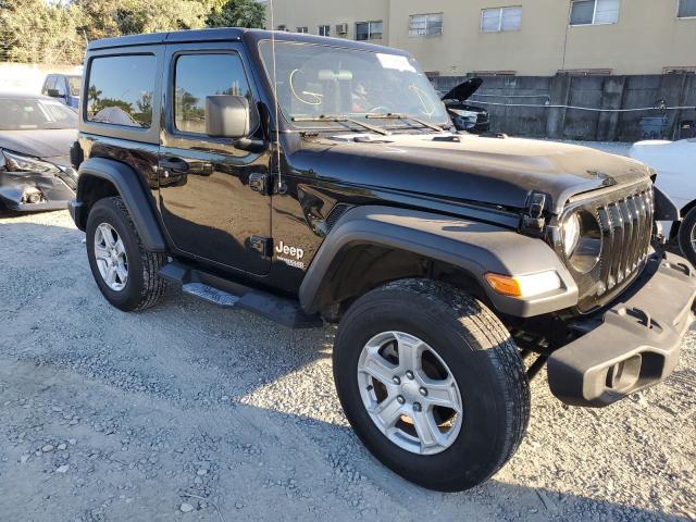 1C4GJXAG2JW276212 - 2018 JEEP WRANGLER SPORT BLACK photo 4