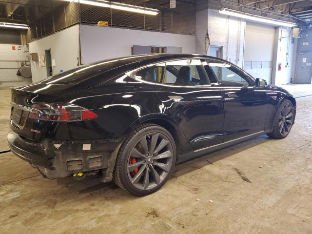 5YJSA1E41GF125186 - 2016 TESLA MODEL S BLACK photo 3